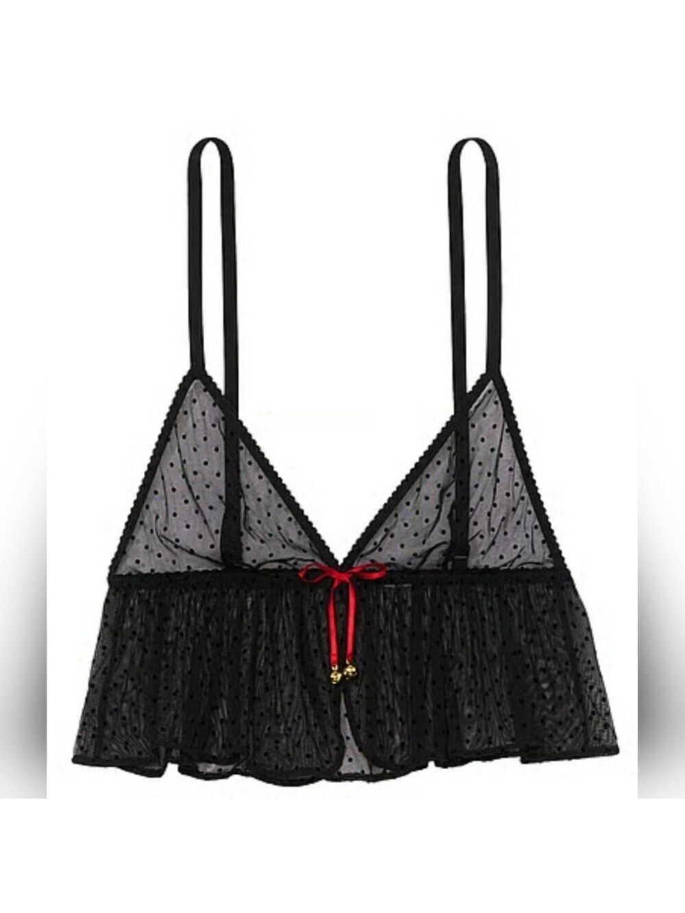 Victoria' Secret Jingle Bells Mesh Cami